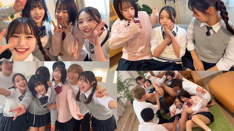 えま&いつは&ゆみ&いと 1枚目